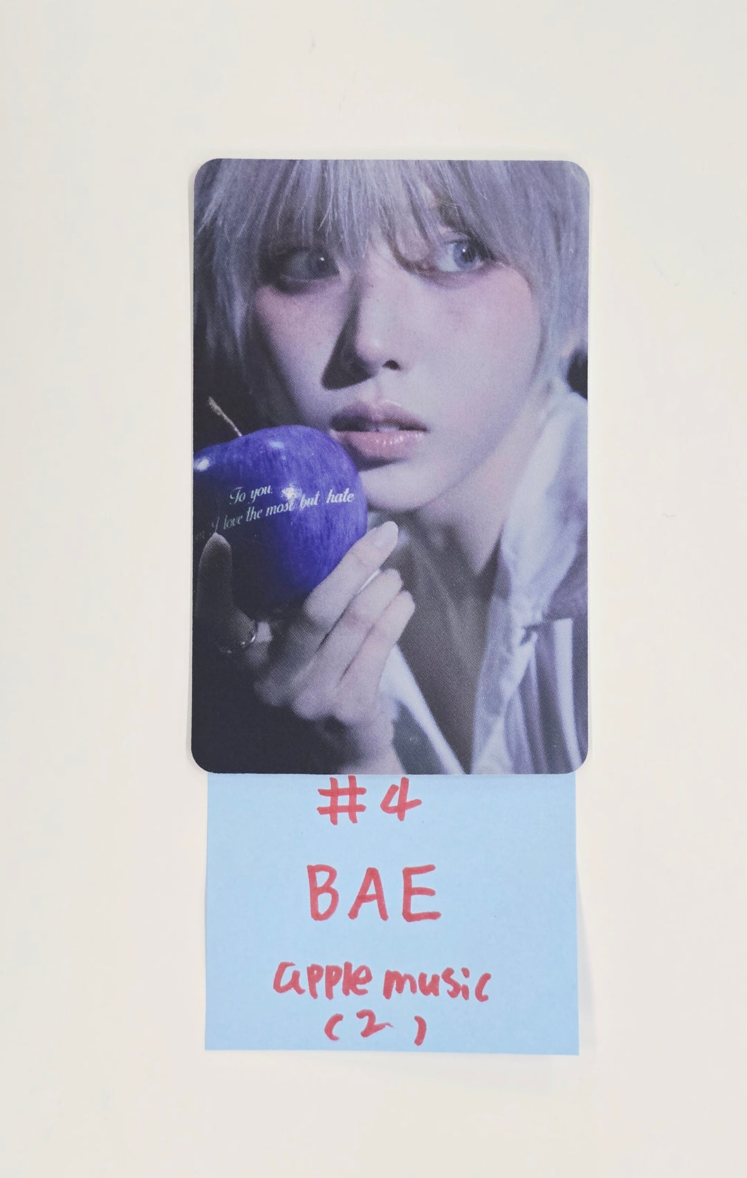 NMIXX "Blue Valentine" - Apple Music Pre-Order Benefit Event Photocard (Platform Album POCAALBUM Ver.) [25.10.15]