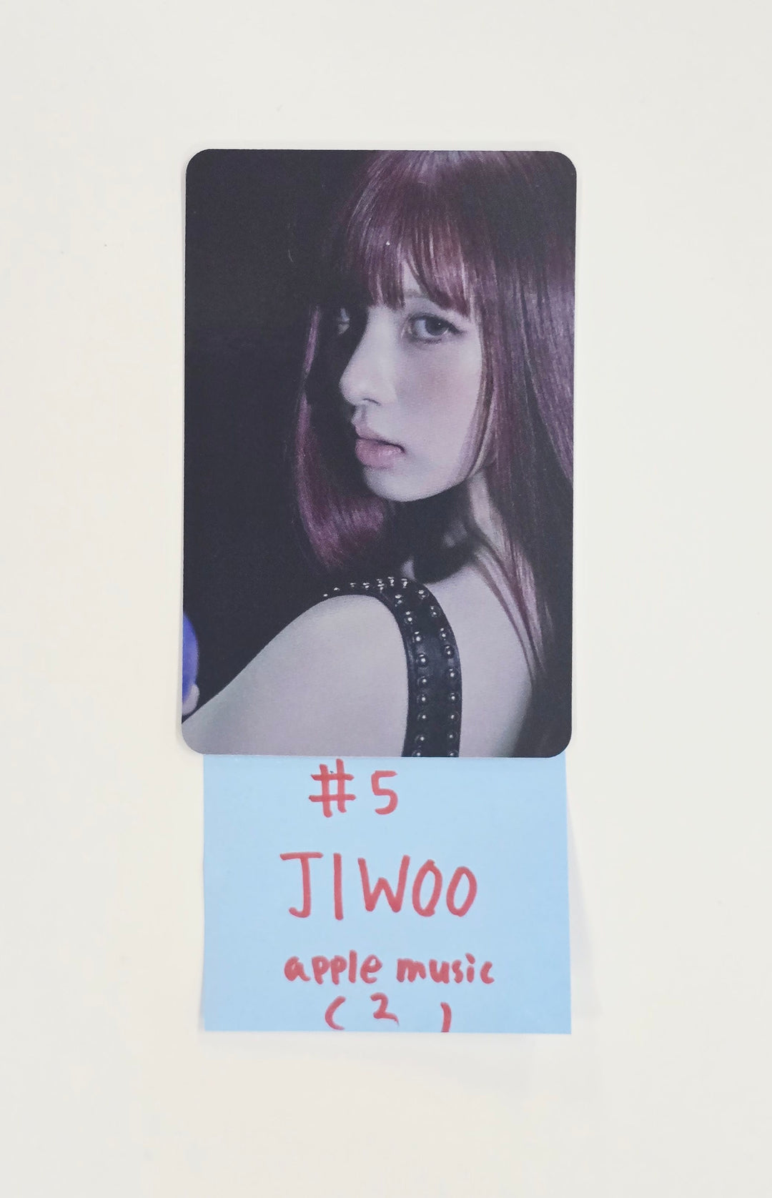 NMIXX "Blue Valentine" - Apple Music Pre-Order Benefit Event Photocard (Platform Album POCAALBUM Ver.) [25.10.15]