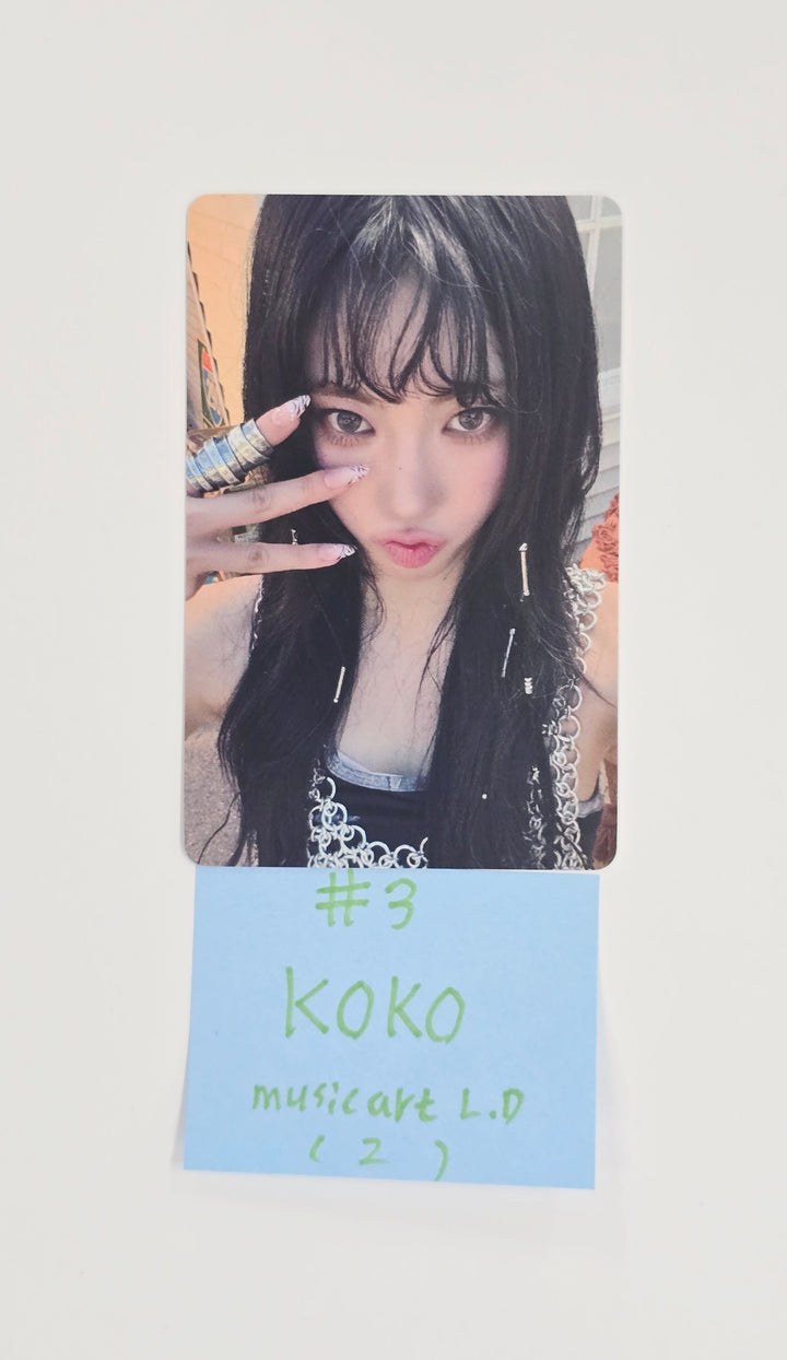 IZNA "Not Just Pretty" - Music Art Lucky Draw Event Photocard (NFC_NEMO Ver.) [25.10.15]