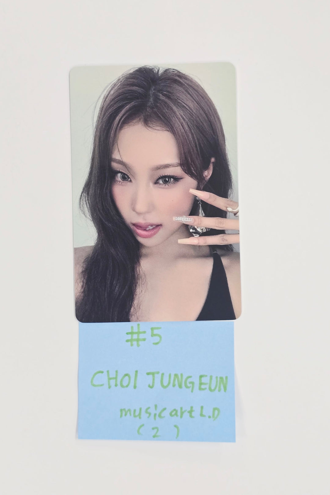 IZNA "Not Just Pretty" - Music Art Lucky Draw Event Photocard (NFC_NEMO Ver.) [25.10.15]