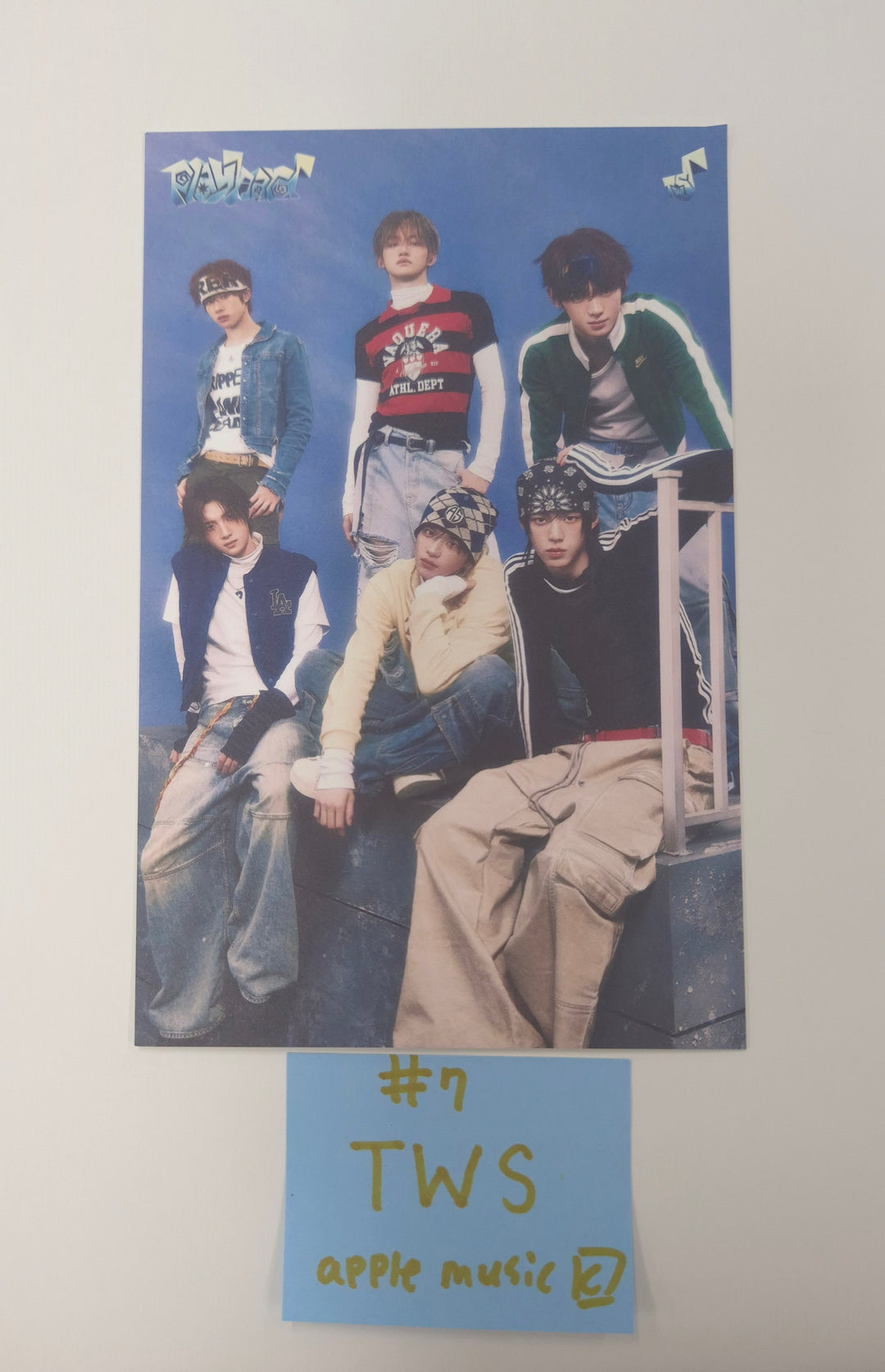 TWS "Play Hard" - Apple Music Pre-Order Benefit Photocard (COMPACT Ver.) [25.10.15]