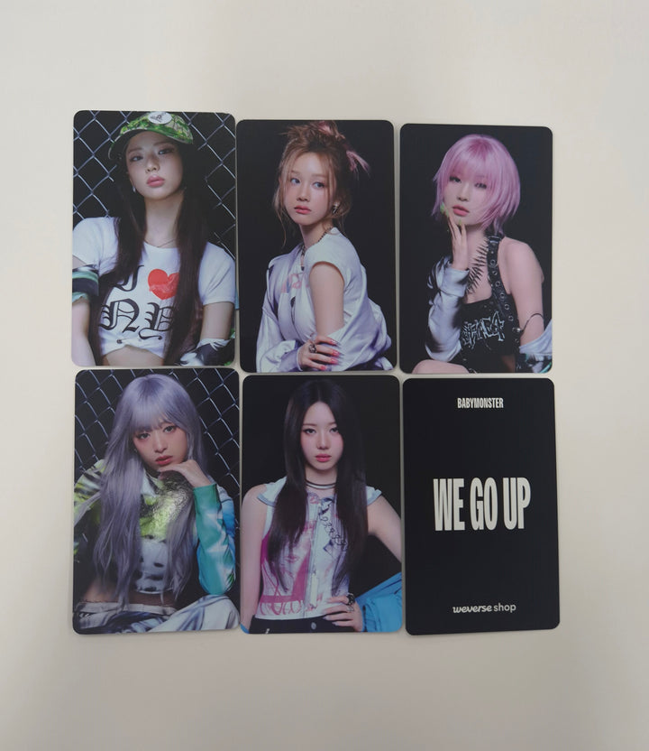 BABYMONSTER "WE GO UP" - Weverse Shop Pre-Order Benefit Photocard [25.10.15]
