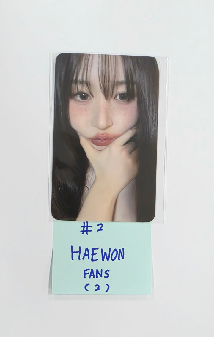 NMIXX "Blue Valentine" - FANS Pre-Order Benefit Event Photocard [25.10.16]