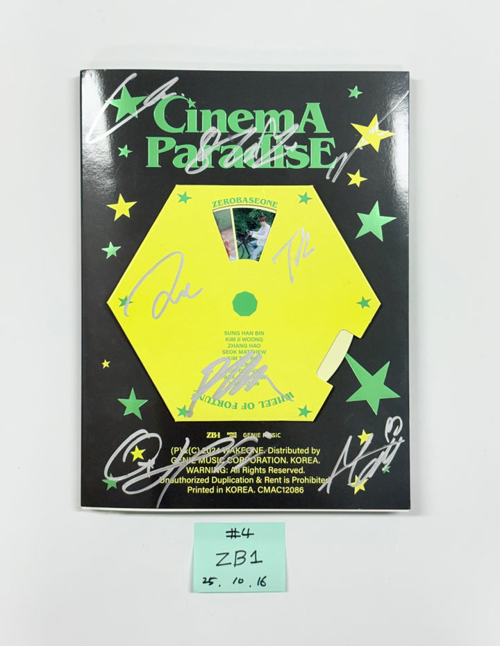 STAYC "...l", IZNA "SIGN", ATEEZ "GOLDEN HOUR : Part.3", ZB1 "CINEMA PARADISE", Minnie "Her", Baby Dont Cry "", I-dle "We Are", Cosmosy "Lucky=One", EJel "ANEW" - Hand Autographed(Signed) Promo Album [25.10.16]