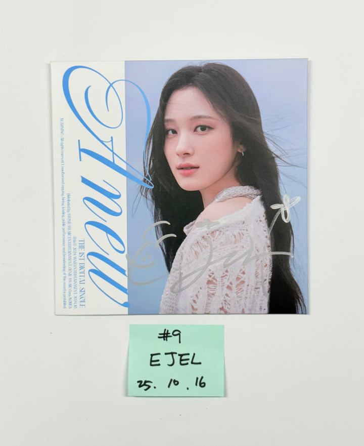 STAYC "...l", IZNA "SIGN", ATEEZ "GOLDEN HOUR : Part.3", ZB1 "CINEMA PARADISE", Minnie "Her", Baby Dont Cry "", I-dle "We Are", Cosmosy "Lucky=One", EJel "ANEW" - Hand Autographed(Signed) Promo Album [25.10.16]