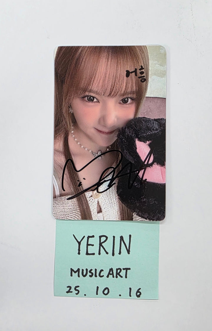 Yerin (of Gfriend) "Awake" - Music Art Lucky Draw Event Winner Photocard [25.10.16]