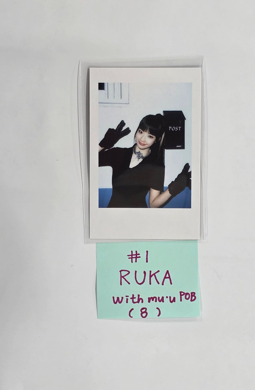 BABYMONSTER "WE GO UP" - Withmuu Pre-Order Benefit Polaroid type Photocard [25.10.16]