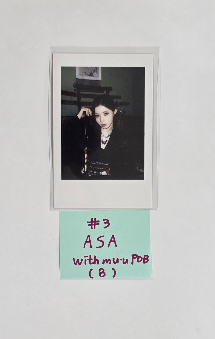 BABYMONSTER "WE GO UP" - Withmuu Pre-Order Benefit Polaroid type Photocard [25.10.16]