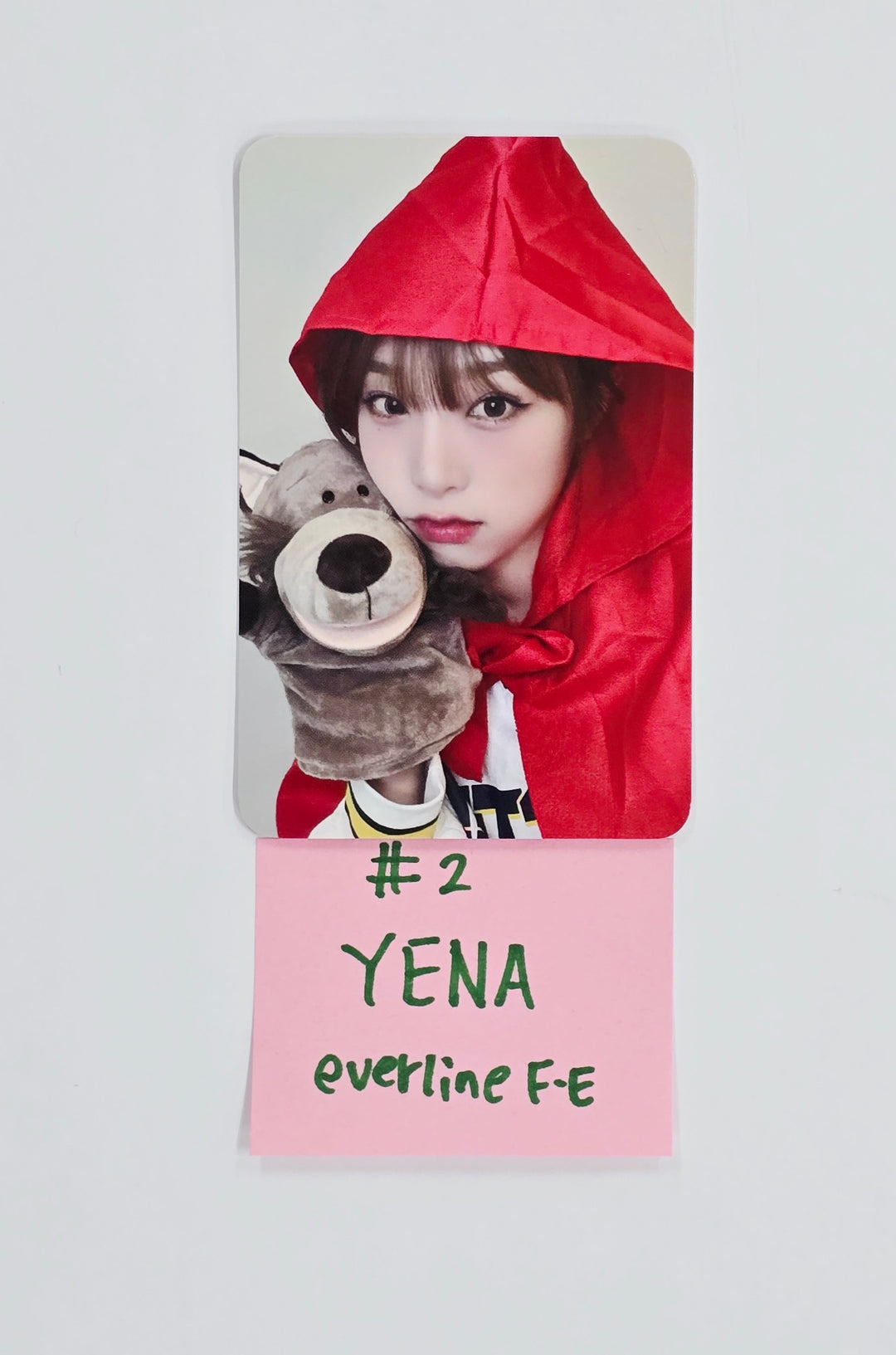 YENA "Blooming Wings" - Everline Fansign Event Photocard R2 [25.10.17]