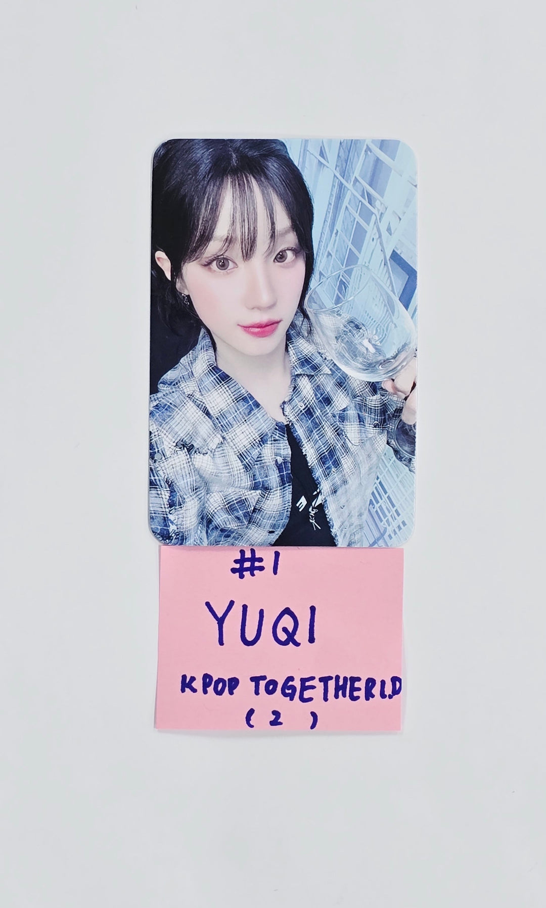 YUQI (of I-dle) "Motivation" - KPOP TOGETHER Lucky Draw Event Photocard [25.10.17]