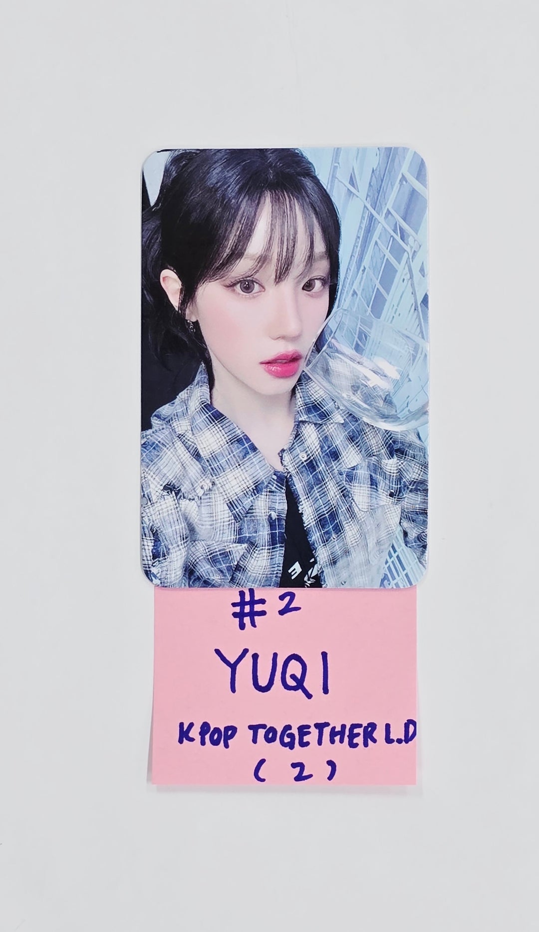YUQI (of I-dle) "Motivation" - KPOP TOGETHER Lucky Draw Event Photocard [25.10.17]