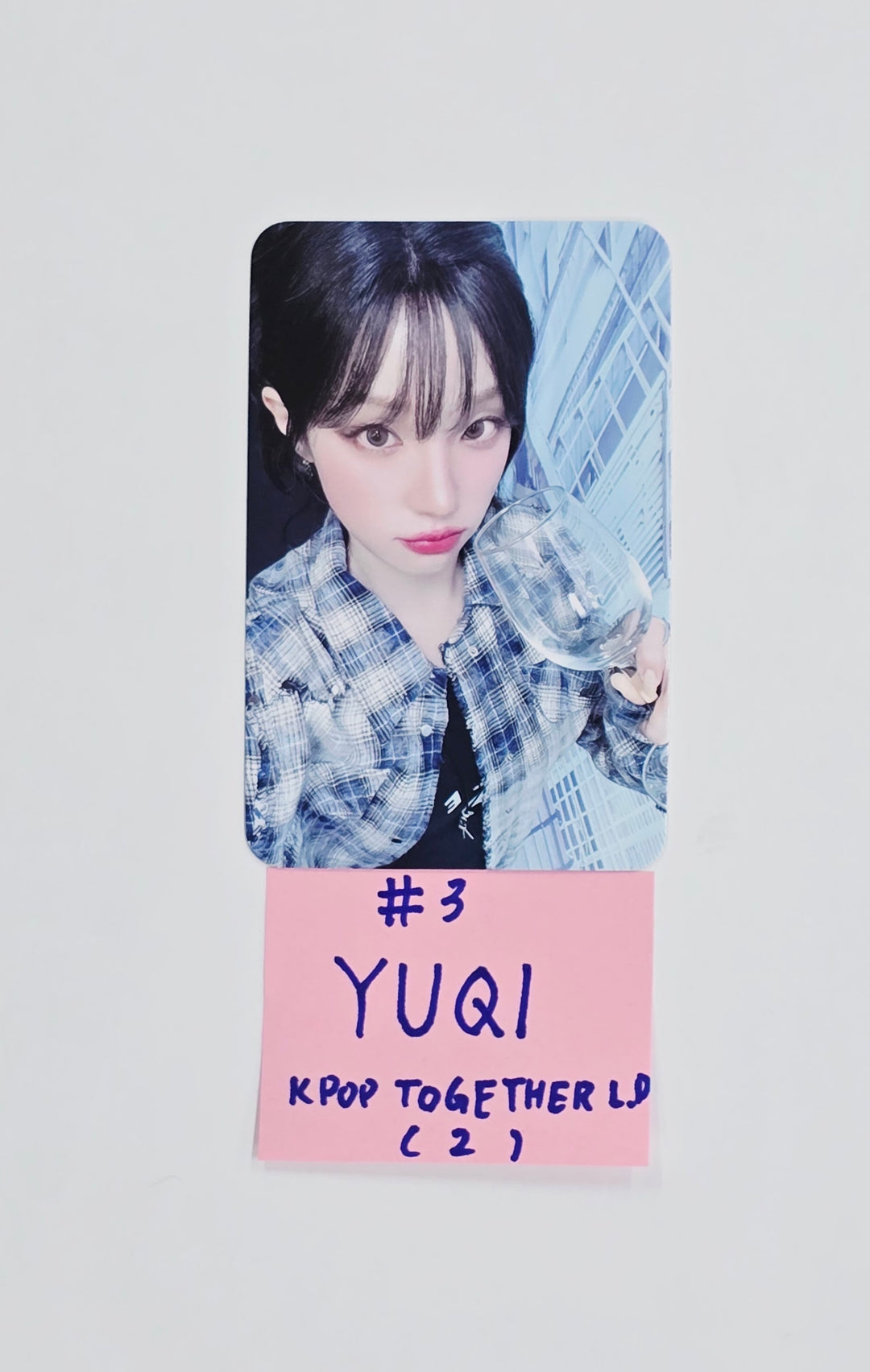 YUQI (of I-dle) "Motivation" - KPOP TOGETHER Lucky Draw Event Photocard [25.10.17]