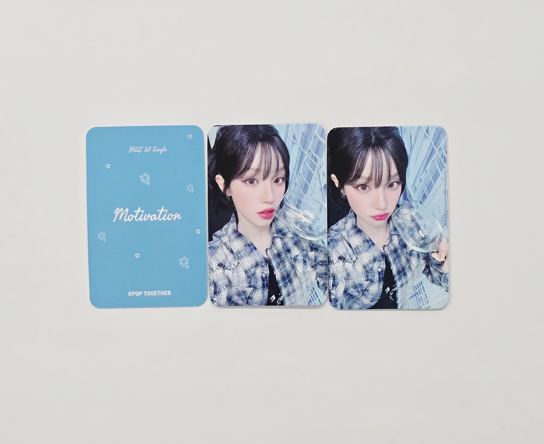 YUQI (of I-dle) "Motivation" - KPOP TOGETHER Lucky Draw Event Photocard [25.10.17]