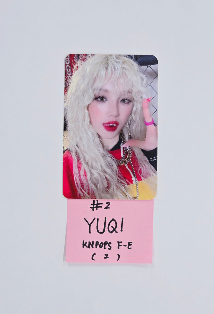 YUQI (of I-dle) "Motivation" - KNPOPS Fansign Event Photocard [25.10.17]