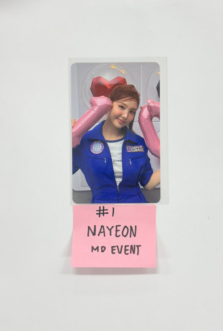 TWICE - 2025 TWICE FANMEETING "10VE UNIVERSE" POP-UP STORE MD Event Photocard [25.10.17]