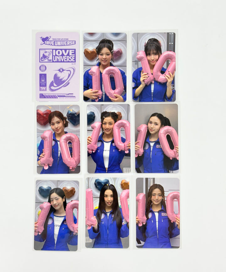 TWICE - 2025 TWICE FANMEETING "10VE UNIVERSE" POP-UP STORE MD Event Photocard [25.10.17]