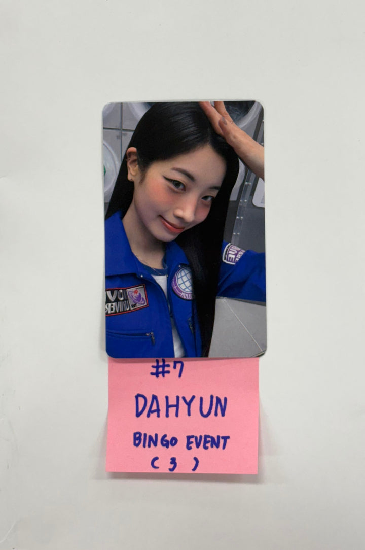 TWICE - 2025 TWICE FANMEETING "10VE UNIVERSE" POP-UP STORE Bingo Event Photocard, Sticker 2ea set [25.10.17]