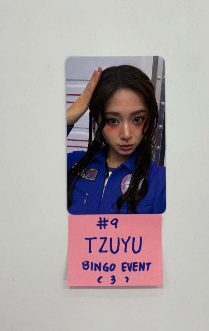 TWICE - 2025 TWICE FANMEETING "10VE UNIVERSE" POP-UP STORE Bingo Event Photocard, Sticker 2ea set [25.10.17]