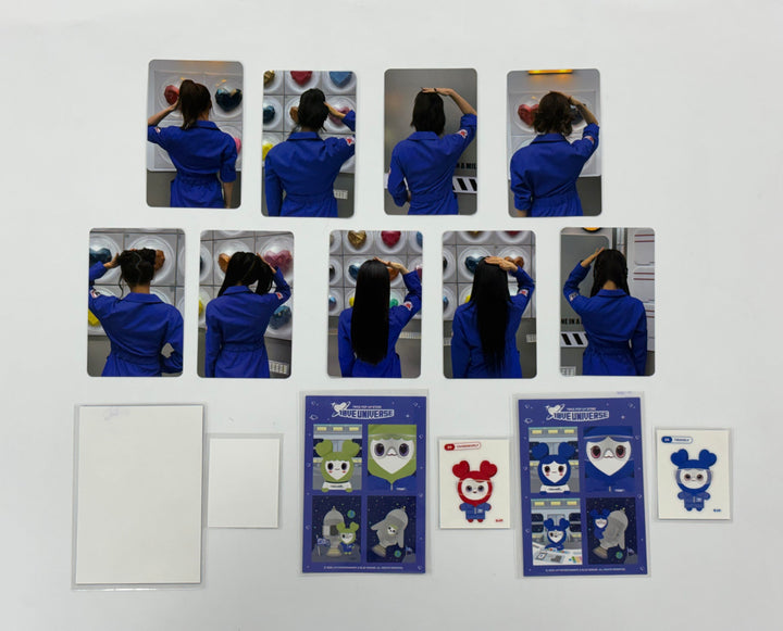 TWICE - 2025 TWICE FANMEETING "10VE UNIVERSE" POP-UP STORE Bingo Event Photocard, Sticker 2ea set [25.10.17]