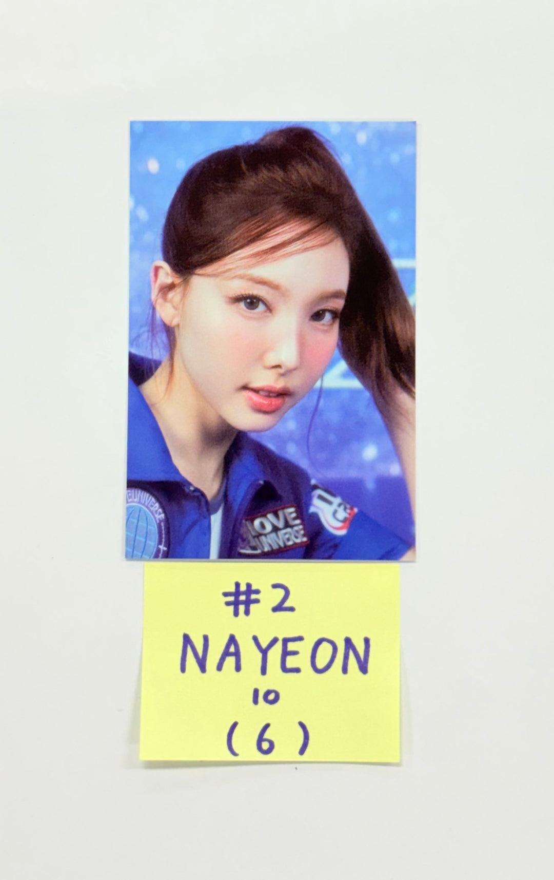TWICE - 2025 TWICE FANMEETING "10VE UNIVERSE" POP-UP STORE Trading Photocard (1) [25.10.17]