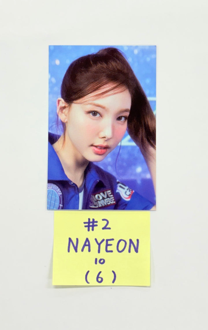 TWICE - 2025 TWICE FANMEETING "10VE UNIVERSE" POP-UP STORE Trading Photocard (1) [25.10.17]