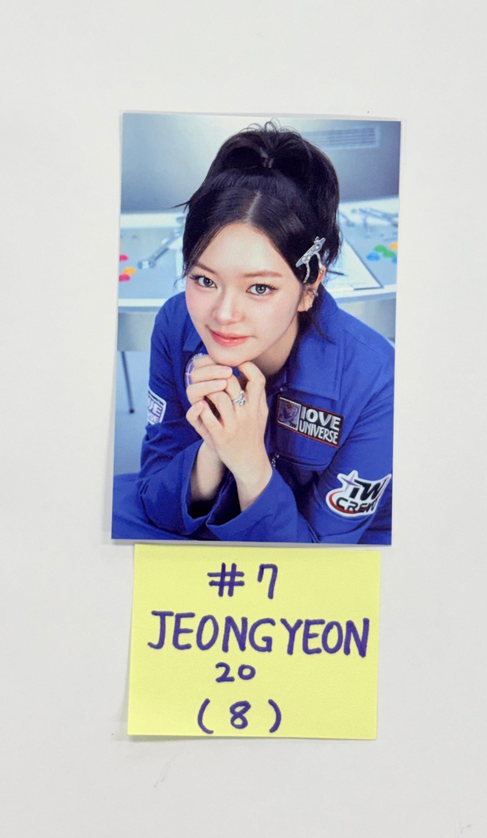 【美品】TWICE  9ROUND トレカ付きユニフォーム ジョンヨン TWICE 