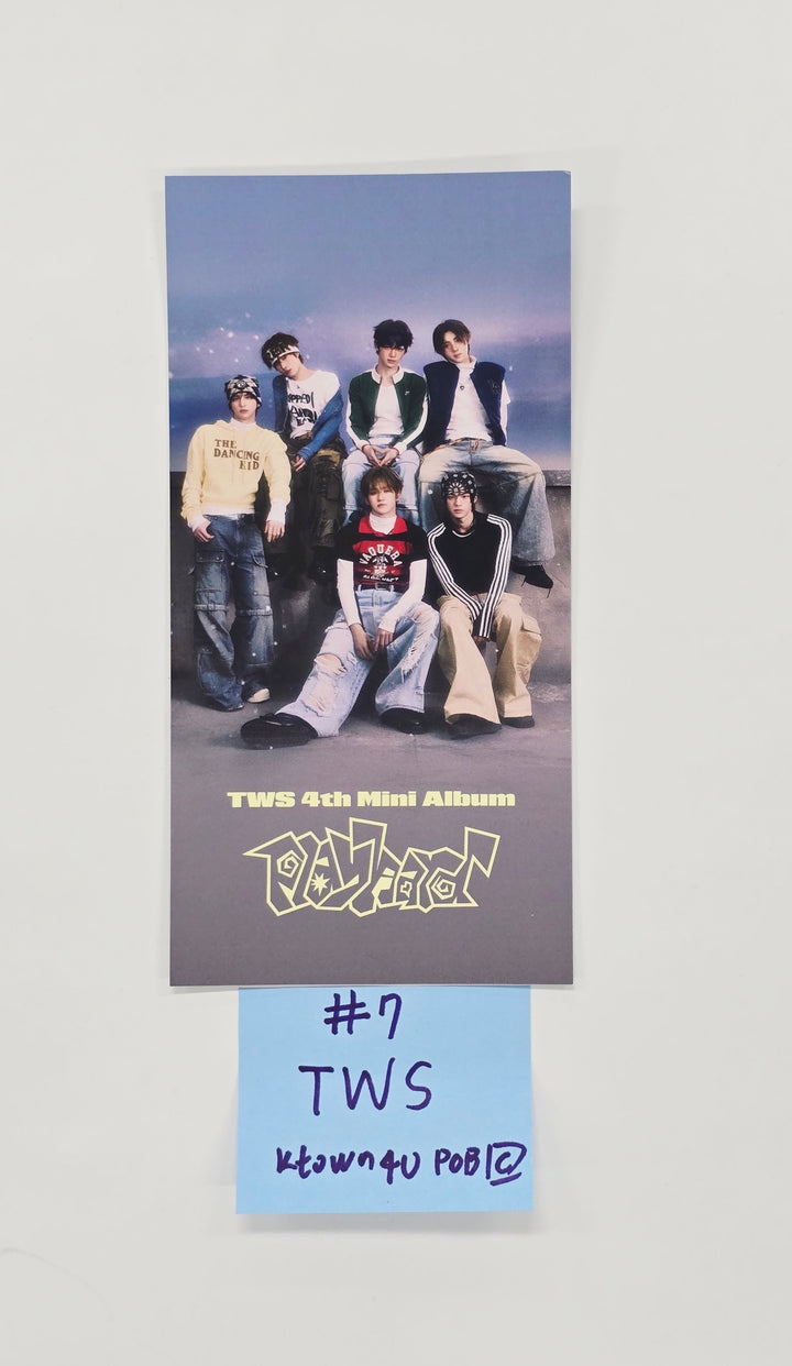 TWS "Play Hard" - Ktown4U Pre-Order Benefit Hologram Photocard (COMPACT Ver.) [25.10.20]