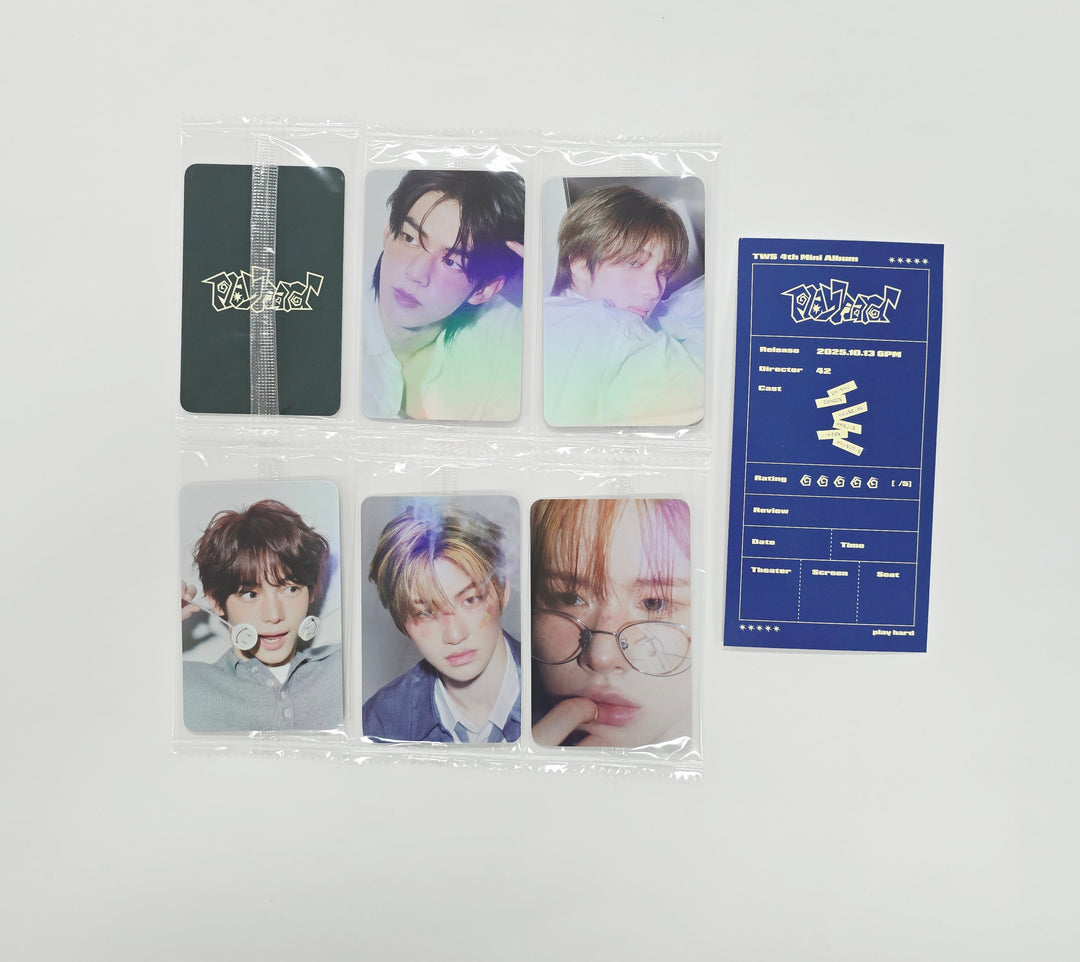 TWS "Play Hard" - Ktown4U Pre-Order Benefit Hologram Photocard (COMPACT Ver.) [25.10.20]