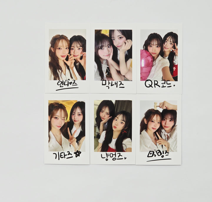 QWER - “Born 2 Rock” QWER 2nd Anniversary Pop-up Store MD Event Polaroid type Unit Photocard (2) [25.10.20]
