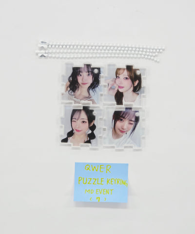QWER - “Born 2 Rock” QWER 2nd Anniversary Pop-up Store Puzzle Keyring [25.10.20]