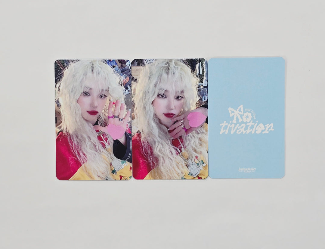 YUQI (of I-dle) "Motivation" - InterAsia Lucky Draw Event Photocard [25.10.20]