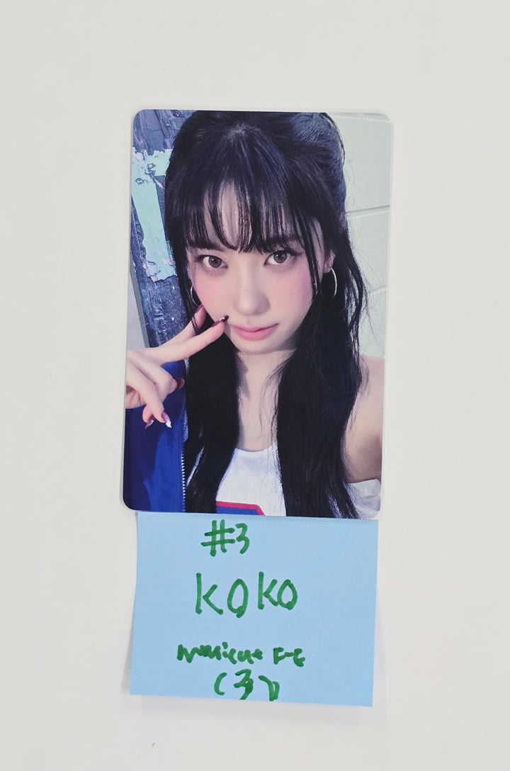 IZNA "Not Just Pretty" - Music Art Fansign Event Photocard [25.10.20]
