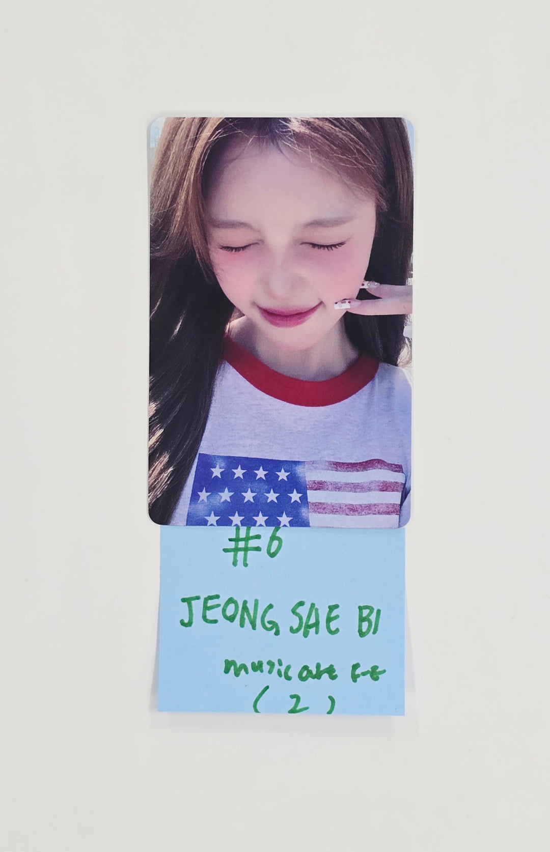 IZNA "Not Just Pretty" - Music Art Fansign Event Photocard [25.10.20]