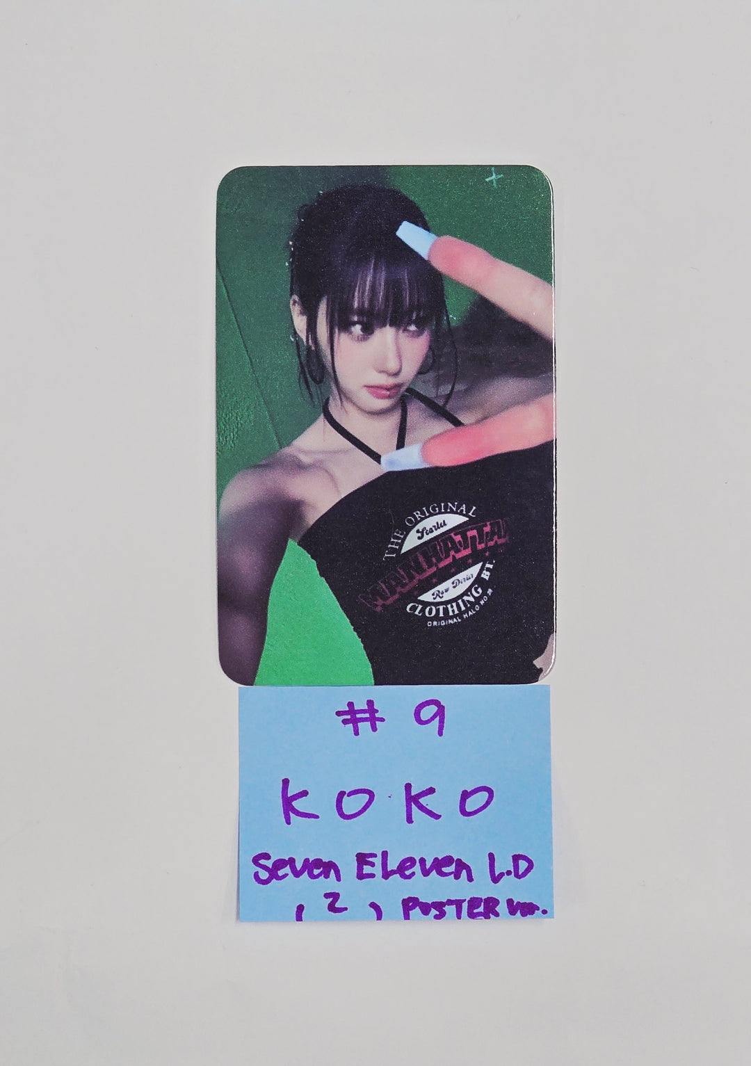 IZNA "Not Just Pretty" - Seven-Eleven Lucky Draw Event Photocard (Photobook, Poster, Gummies Ver.) [25.10.20]