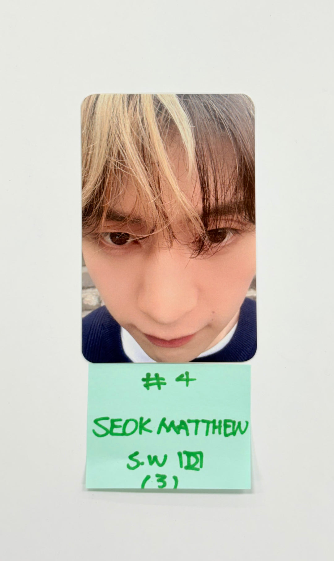 ZEROBASEONE 1st FULL "NEVER SAY NEVER" - Soundwave Fansign Event Photocard (Digipack ver.) [25.10.21]