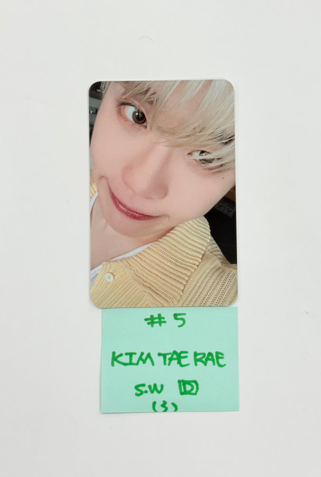 ZEROBASEONE 1st FULL "NEVER SAY NEVER" - Soundwave Fansign Event Photocard (Digipack ver.) [25.10.21]