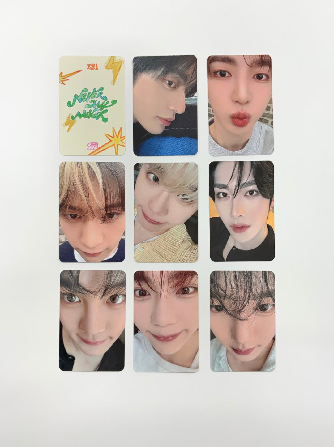 ZEROBASEONE 1st FULL "NEVER SAY NEVER" - Soundwave Fansign Event Photocard (Digipack ver.) [25.10.21]