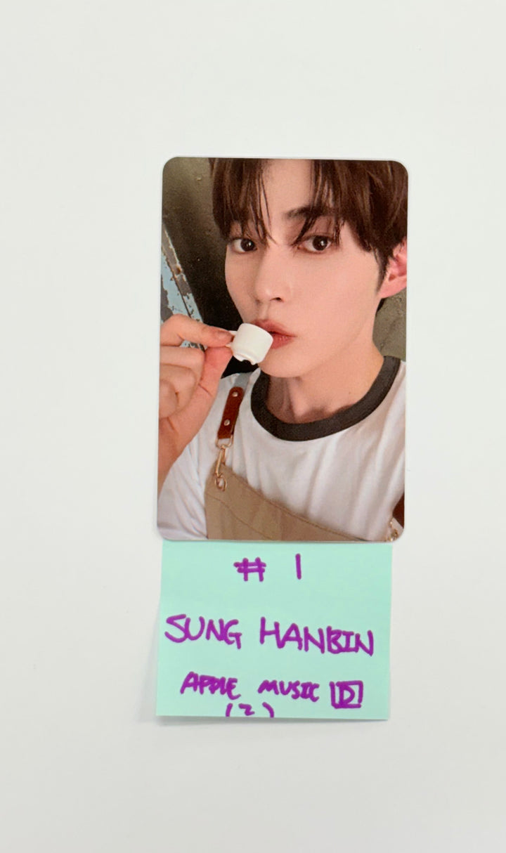ZEROBASEONE 1st FULL "NEVER SAY NEVER" - Apple Music Fansign Event Photocard (Digipack ver.) [25.10.21]