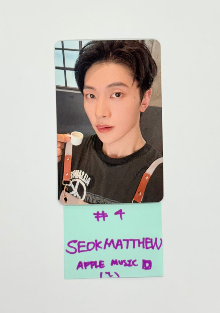 ZEROBASEONE 1st FULL "NEVER SAY NEVER" - Apple Music Fansign Event Photocard (Digipack ver.) [25.10.21]