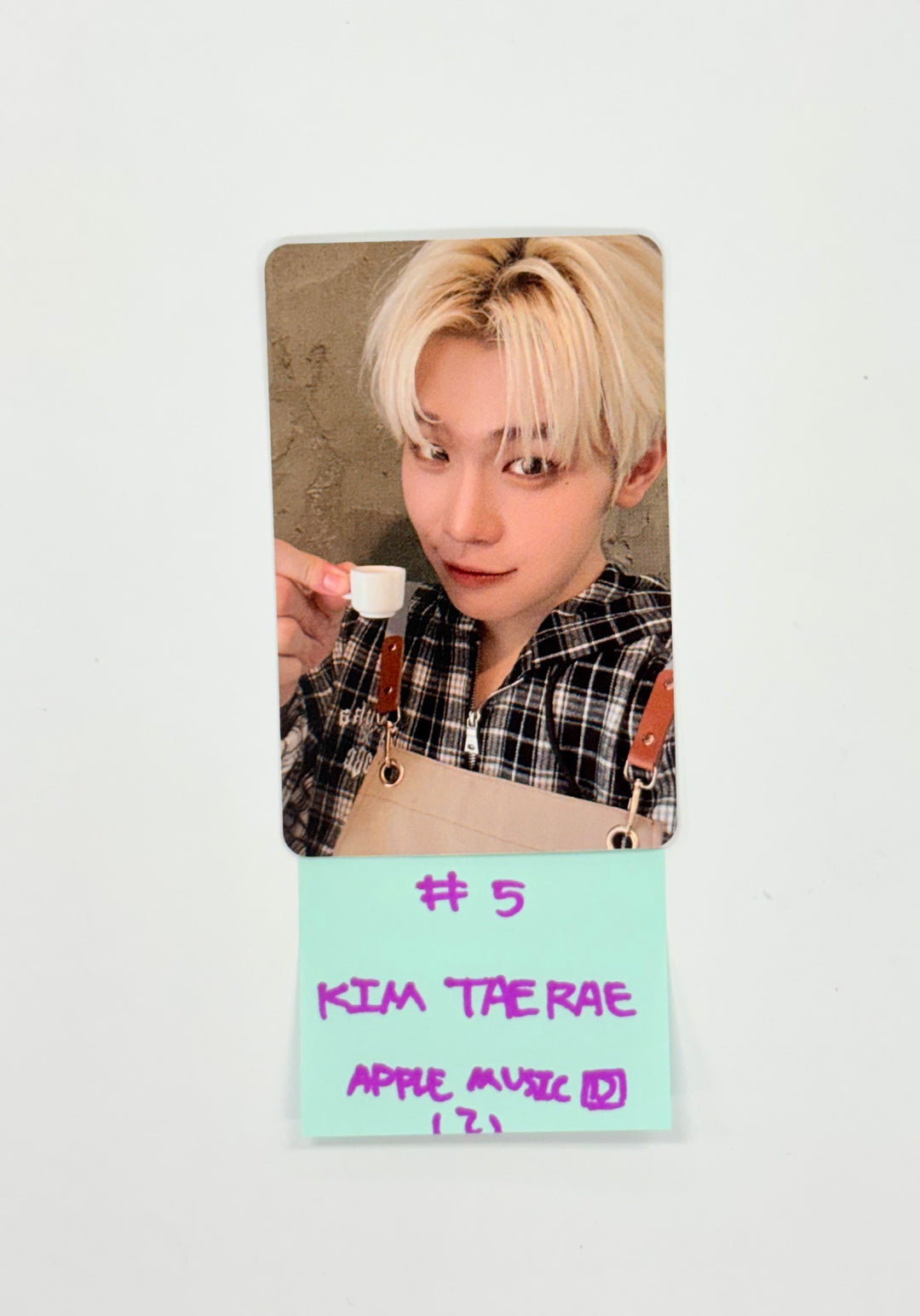 ZEROBASEONE 1st FULL "NEVER SAY NEVER" - Apple Music Fansign Event Photocard (Digipack ver.) [25.10.21]