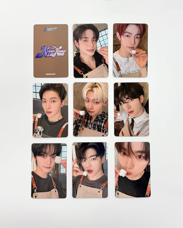 ZEROBASEONE 1st FULL "NEVER SAY NEVER" - Apple Music Fansign Event Photocard (Digipack ver.) [25.10.21]