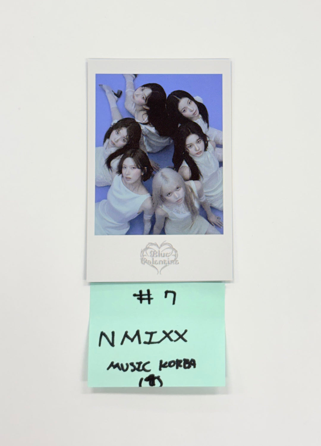 NMIXX "Blue Valentine" - Music Korea Pre-Order Benefit Photocard [25.10.21]