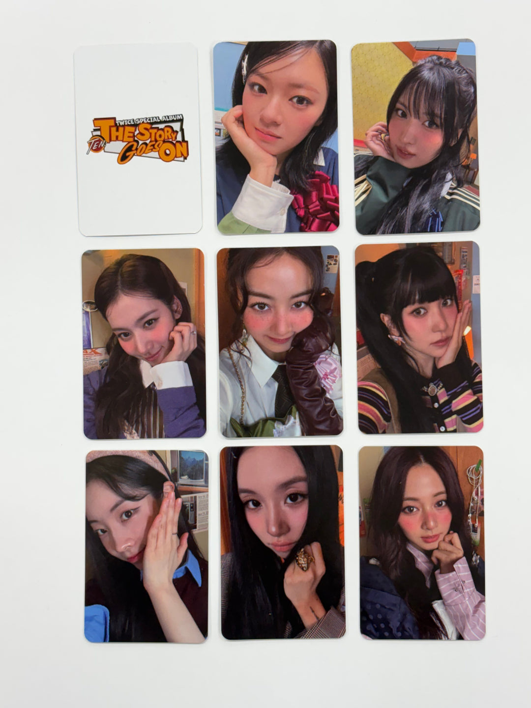 TWICE "TEN: The Story Goes On" - Music Plant Pre-Order Benefit Photocard (Cast Ver.) [25.10.21]