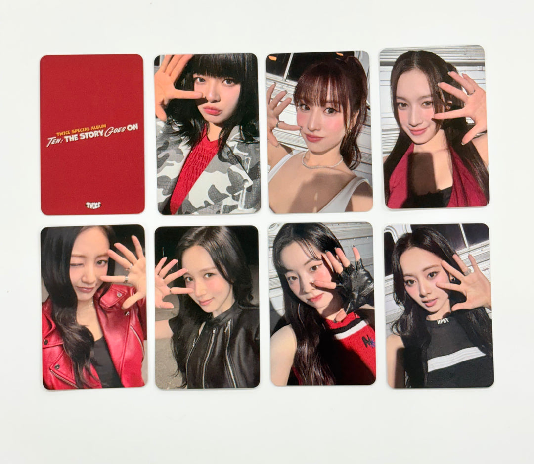 TWICE "TEN: The Story Goes On" - Blue Dream Media Pre-Order Benefit Photocard (Cast Ver.) [25.10.21]