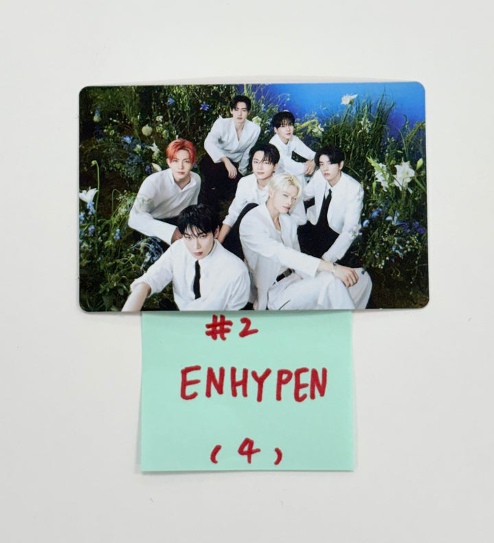 ENHYPEN - ENHYPEN WALK THE LINE : FINAL POP-UP Store Trading Photocard (2) [25.10.21]