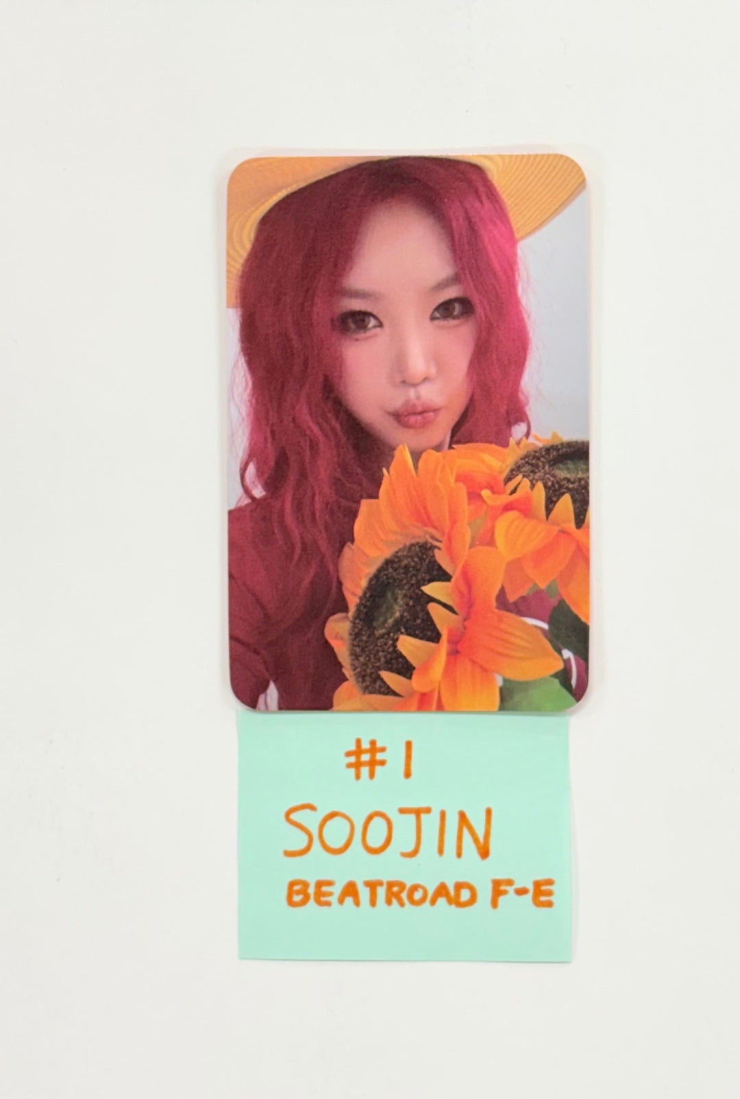 SOOJIN "BADITUDE" - Beatroad, Music Plant, Apple Music, Hello Live Fansign Event Photocards [25.10.21]