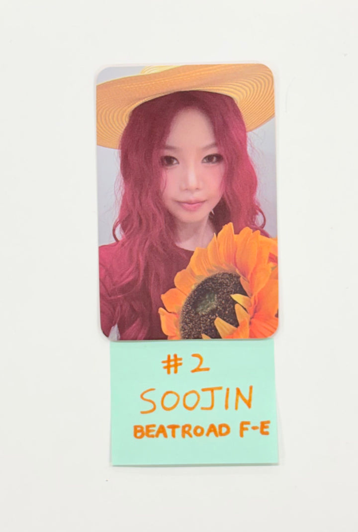 SOOJIN "BADITUDE" - Beatroad, Music Plant, Apple Music, Hello Live Fansign Event Photocards [25.10.21]