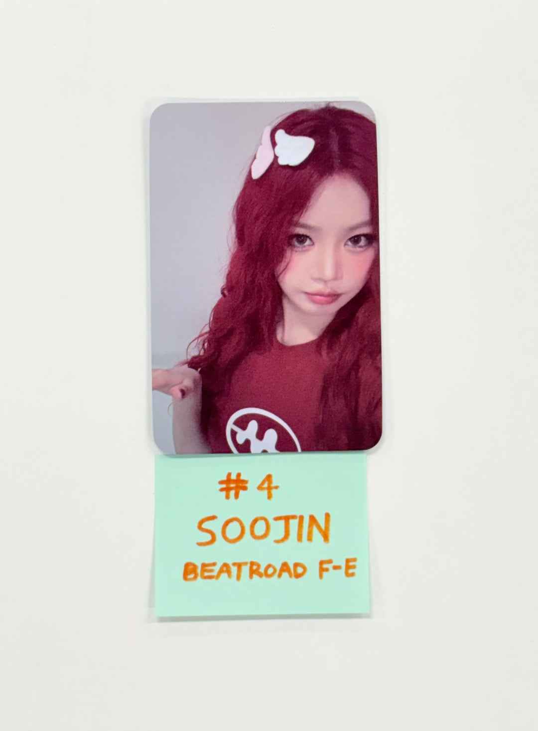 SOOJIN "BADITUDE" - Beatroad, Music Plant, Apple Music, Hello Live Fansign Event Photocards [25.10.21]