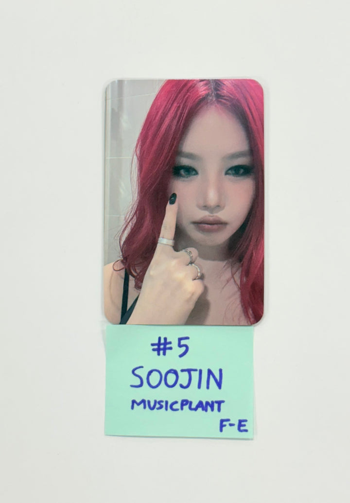 SOOJIN "BADITUDE" - Beatroad, Music Plant, Apple Music, Hello Live Fansign Event Photocards [25.10.21]