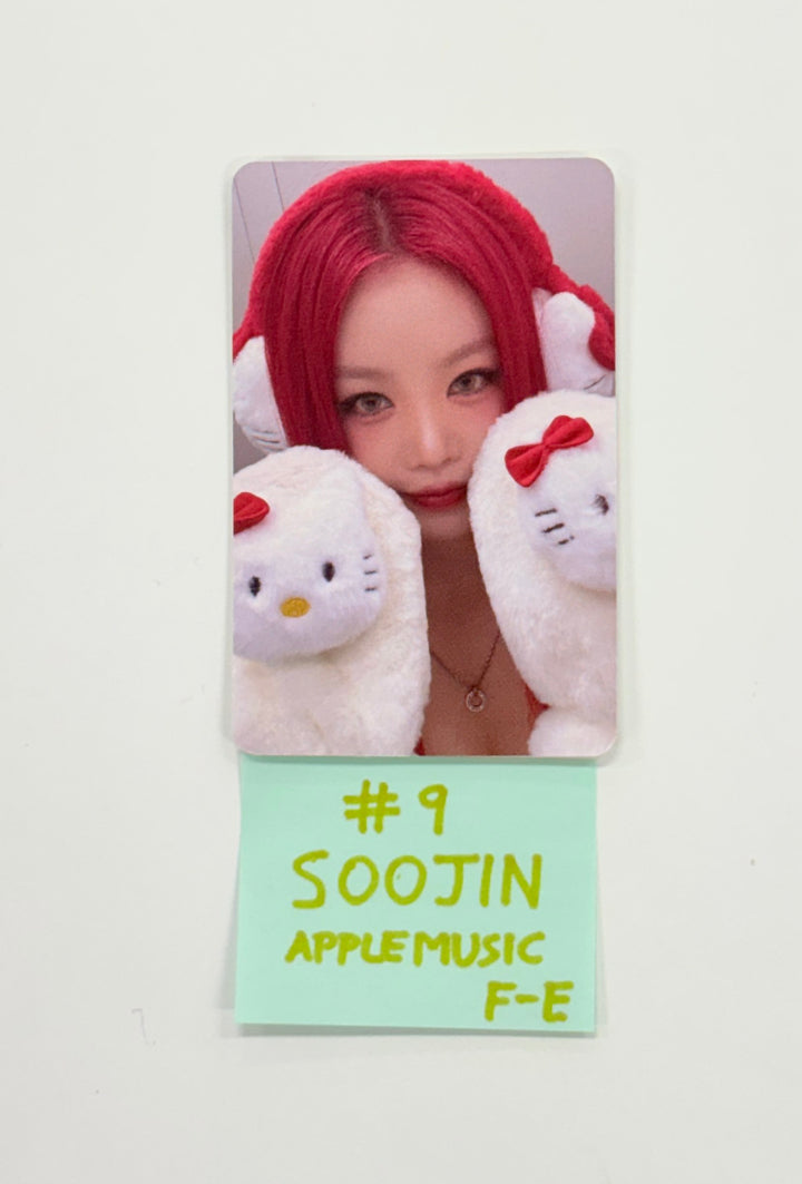 SOOJIN "BADITUDE" - Beatroad, Music Plant, Apple Music, Hello Live Fansign Event Photocards [25.10.21]